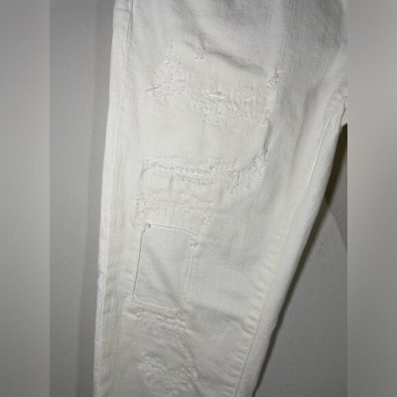 Jacob Cohen Made in Italy White Distressed Straight Leg Jean size 25 - Picture 11 of 11